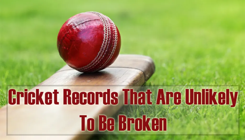 discover the most astonishing and impossible cricket records that defy logic and showcase the extraordinary feats achieved in the world of cricket. from unbelievable match statistics to record-breaking performances, explore the remarkable history of the game like never before.