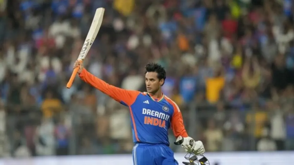 abhishek sharma achieves a significant t20 milestone against south africa, showcasing outstanding performance and skill on the cricket field.