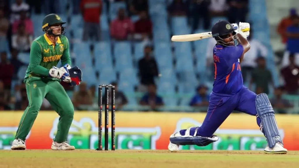 watch the thrilling highlights of the 2nd odi between india and south africa, where south africa levels the series by chasing a record target with intense gameplay and standout performances.